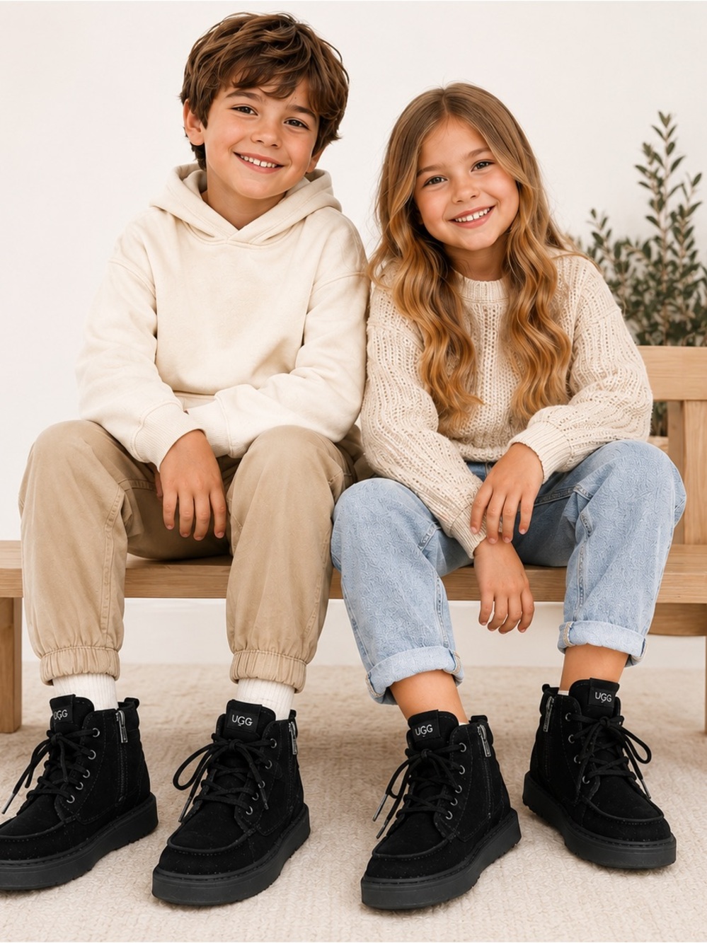 UGG Kids Zip Boots | Size 3